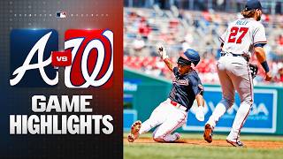 Braves vs. Nationals Game Highlights (4/23/26) | MLB Highlights
