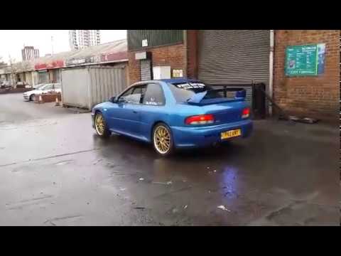 Subaru İmpreza Type R 350BHP Launch Control!