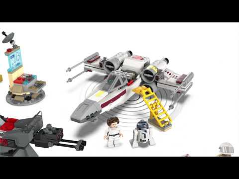 Vidéo LEGO Star Wars 75423 : SMART Play : le X-Wing Red Five de Luke