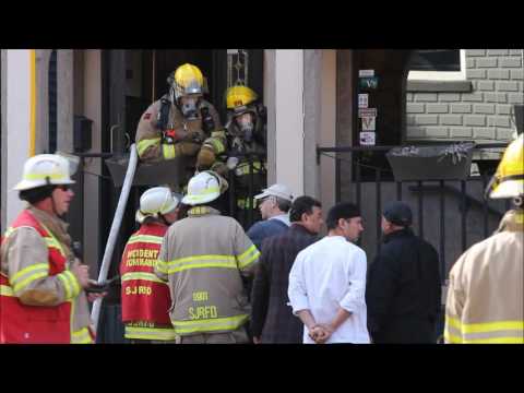 Fire at India Gate Restaurant, Duckworth St;  Saturday, May 14, 2016
