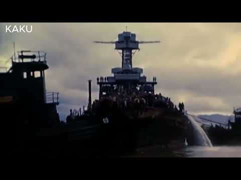 USS ENTERPRISE CV6  arrived at  pearl harbor - ft. azurlane/ HD colorized