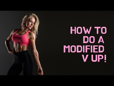 Modified V Up Exercise Demo