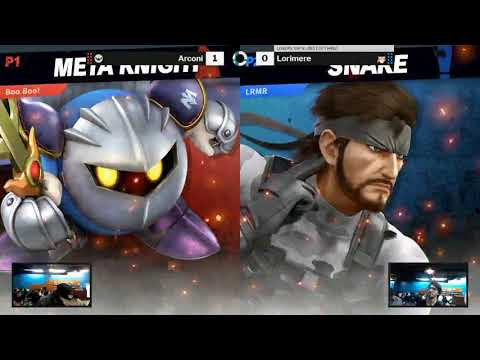 The Smash Lab 199 Losers Top 8 - Arconi (Meta Knight) vs Lorimere (Snake)