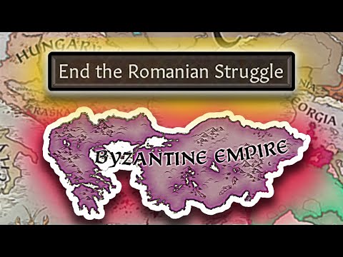 I FORMED the EASTERN ROMAN EMPIRE as TREBIZOND in CK3