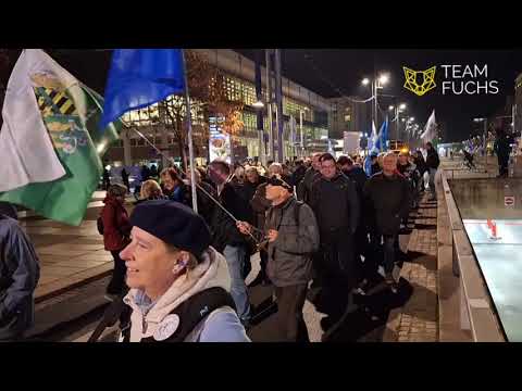 Monday demonstration Dresden, November 10, 2025