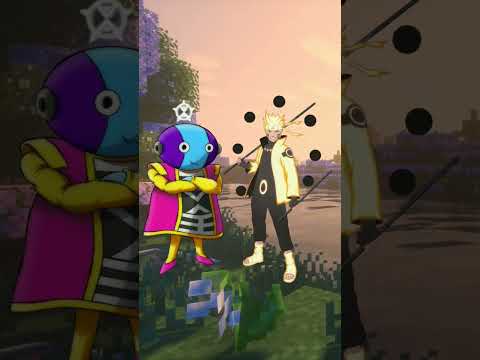 zeno vs naruto #dbz #naruto #anime #zenosama #madarauchiha #vs #kakashi #dragonball #shorts