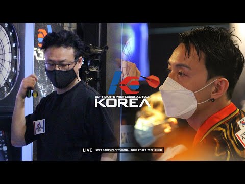 【JUN HWAN LEE vs HYUN CHUL PARK】 SEMI - FINAL MATCH 02, 2021 SOFT DARTS PROFESSIONAL TOUR KOREA