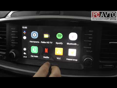 Kia Sorento Prime ANDROID на ШТАТНОМ ЭКРАНЕ Яндекс.Навигатор YouTube Онлайн ТВ