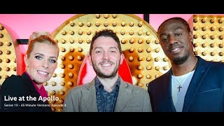 Live at the Apollo: Jon Richardson, Sara Pascoe, Nathan Caton. 45 mins. Mar 2016. S10 E4. video
