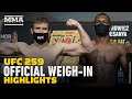 UFC 259 Weigh-In Highlights - MMA Fighting