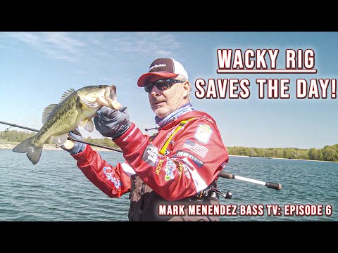 Mark Menendez Bass TV Ep 6: Finesse Fishing Saves the Day!!