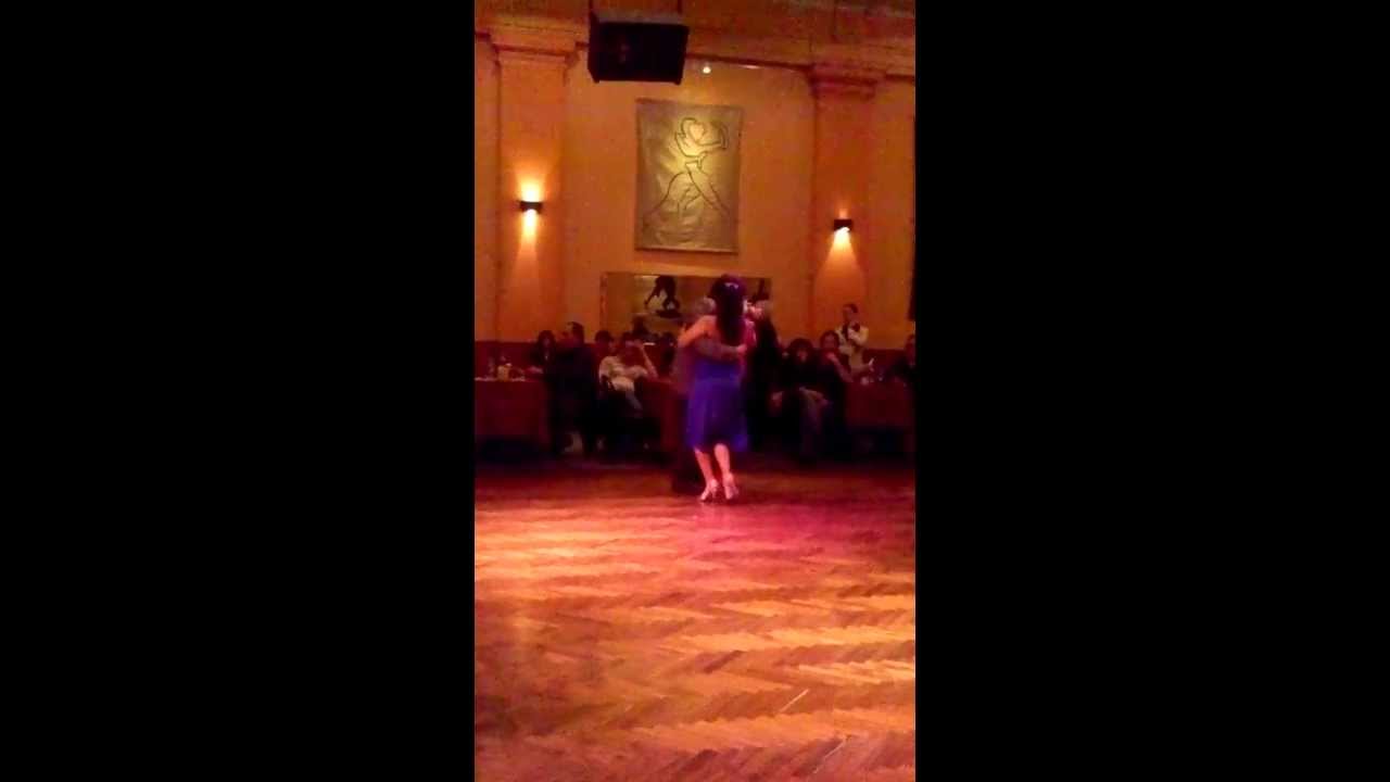 Video thumbnail for Mily Amézaga y Luis Goñi @ salon Canning milonga Parakultural, Orquestra Tipica Victor "Temo"