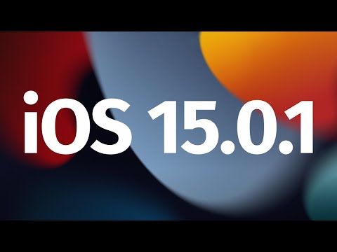 How to Update to iOS 15.0.1 - iPhone, iPad, iPod