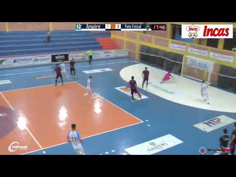 AMPERE X PATO FUTSAL - PARANAENSE OURO - AO VIVO - AGORA