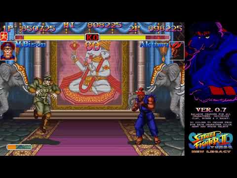 Super Street Fighter II Turbo - New Legacy (v0.7) - Dhalsim's Stage (New Color)