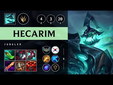 Hecarim Jungle vs Rek'Sai - KR Challenger Patch 25.21