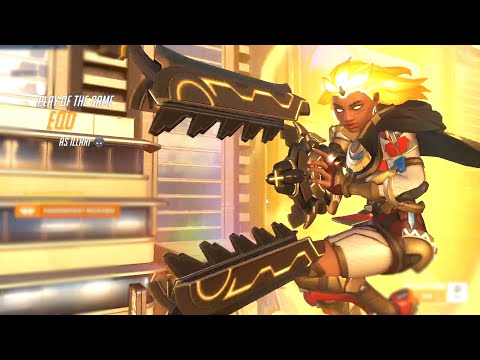 EQO PRO ILLARI GAMEPLAY - POTG! [ OVERWATCH 2 SEASON 6 TOP 500 ]