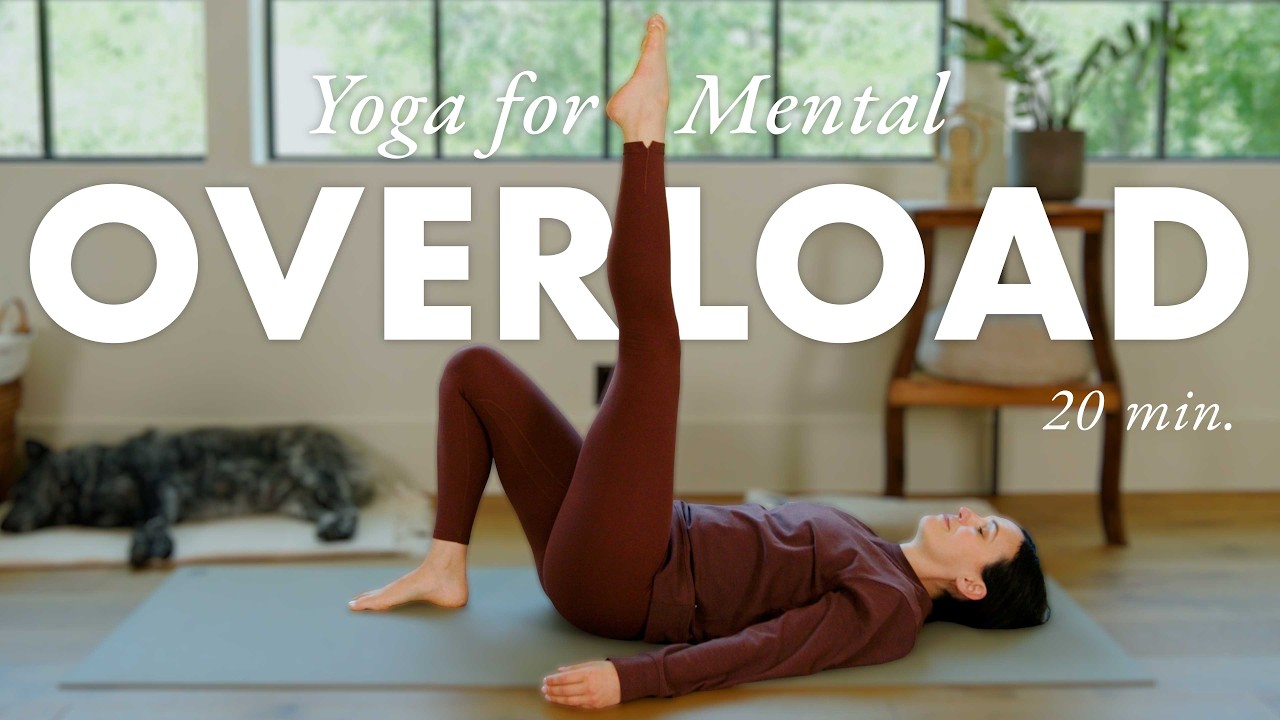 Yoga For Anxiety and Overthinking | 20 Minute Practice - YouTube