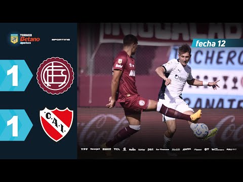 LANÚS 1 - 1 INDEPENDIENTE I Resumen del partido | #TorneoBetano Apertura 2025