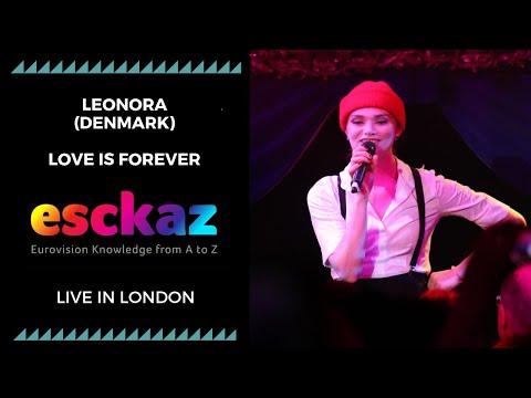 ESCKAZ in London: Leonora - Denmark - Love Is Forever (at London Eurovision Party 2019)