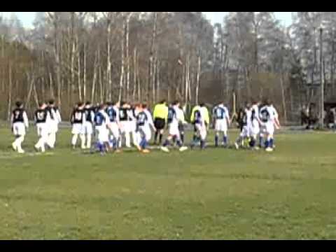 2008.03.30 Jutrzenka Cegłów - Sęp Żelechów: wyprowadzenie drużyn