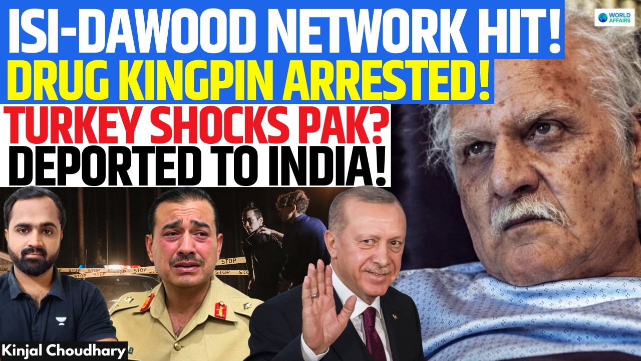 Turkey Shocks Pakistan - Dawood’s Drug Kingpin Salim Dola Arrested & Deported to India | Kinjal