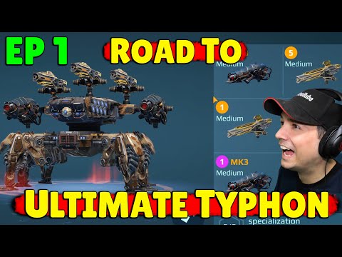 Road to my Ultimate Typhon – War Robots Ep #1
