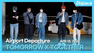 TOMORROW X TOGETHER, Incheon International Airport DEPARTURE