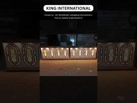 Stainless Steel Wedding Catering Display Counter A15