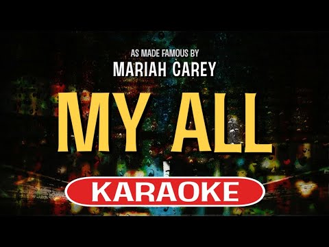 My All (Karaoke Version) - Mariah Carey
