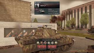 Gameplay WT Tiger OST BR 5.7, Town 9 TimeShift