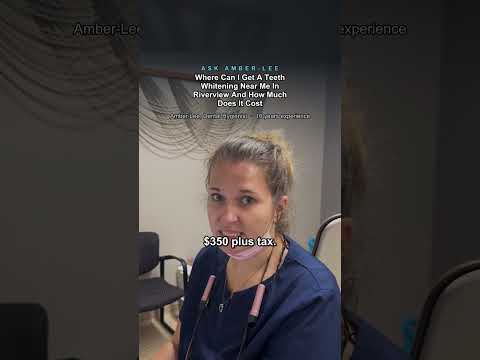 Amber-Lee, registered dental hygienist, explains where to get teeth whitening near Riverview NB and how much it costs at Bright White Dental Hygiene Clinic