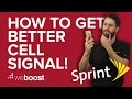 How to Improve & Boost Cell Phone Signal for Sprint | weBoost