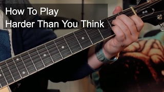 How to Play: 'Harder Than You Think' Public Enemy Guitar Lesson