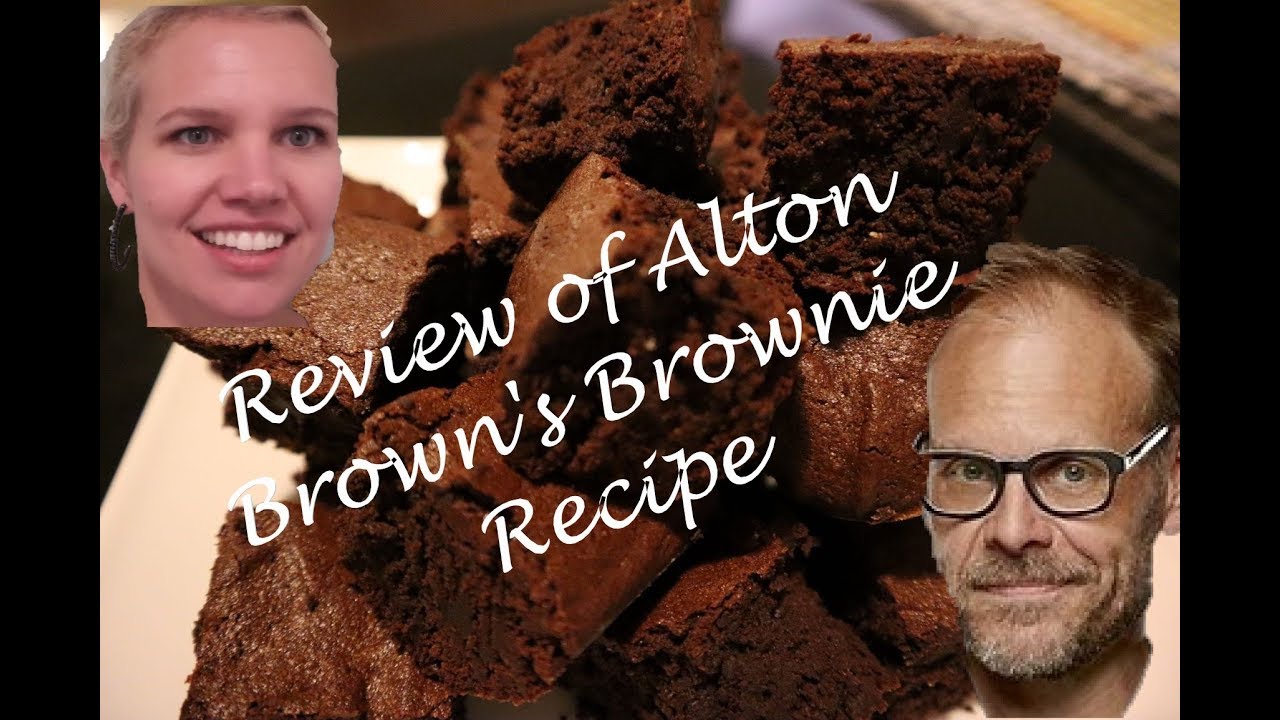 Recipe and Review of Alton Brown's Cocoa Brownie Recipe