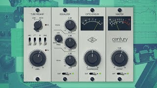 Video thumbnail for Introducing UAD Century Tube Channel Strip. Colorful Tones, Timeless Results. by Universal Audio