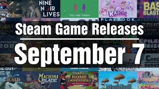 New Steam Games - Wednesday September 7 2022