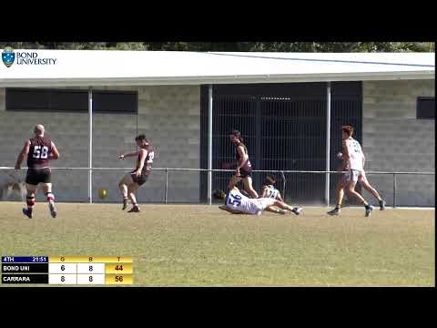 QFA Div 2 South  Week 1 Finals - Reserves -  Bond uni v Carrara