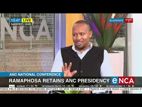 Discussion Ramaphosa retains ANC presidency