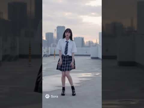 制服女子高生ダンスのMV