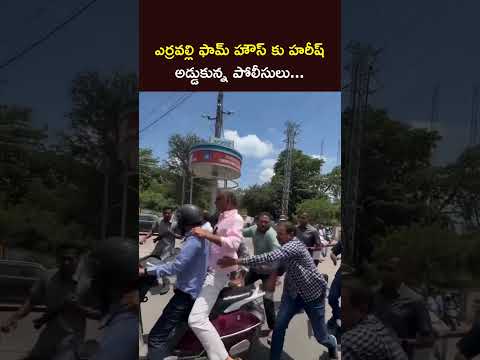 ఎర్రవల్లి ఫామ్ హౌస్ కు హరీష్ రావు...అడ్డుకున్న పోలీసులు  | NTV Telugu