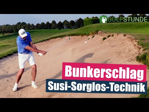 Mit der Susi-Sorglos-Technik ganz einfach aus dem Bunker (Stefan Quirmbach)