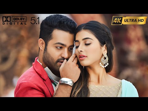 Reddy Ikkada Soodu 4K Video Song | Aravindha Sametha | Jr. NTR, Pooja Hegde | Thaman S