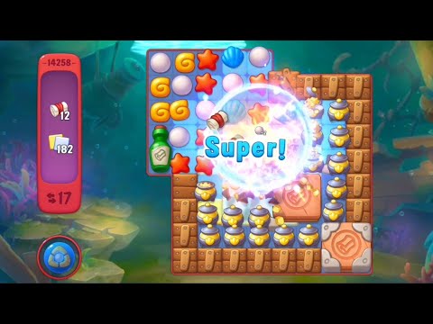 Fishdom 14258 Hard Level - NO 💣🧨💥