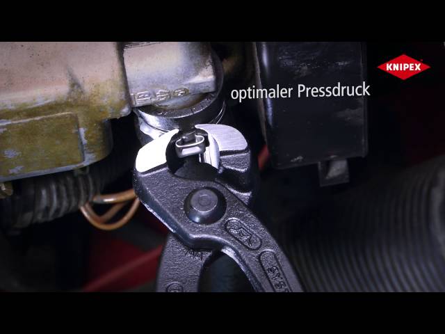 Video teaser for KNIPEX Ohrklemmenzange 10 98 I220