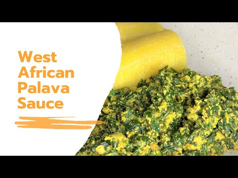 COOKING WEST AFRICAN FOOD WITH MY MUM | PALAVA SAUCE (SPINACH SAUCE)
