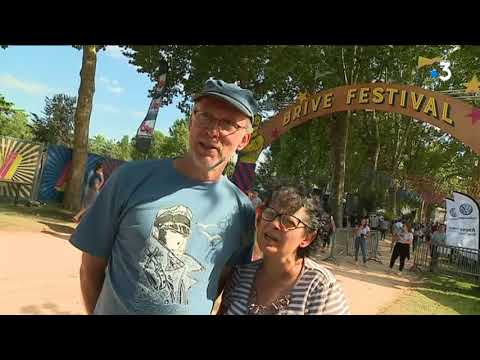 Les fans au rendez-vous pour le concert de Francis Cabrel au Brive festival