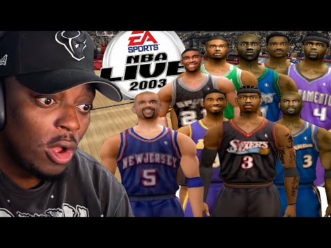 Attempting To Defeat EVERY NBA Live 2003 ALL STAR! IMPOSSIBLE Challenge