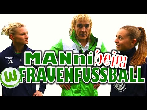 The women of VfL Wolfsburg give MANni a lesson