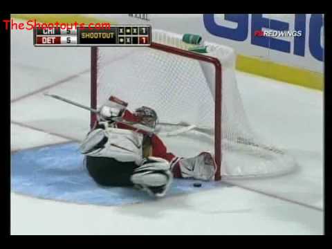 Detroit Red Wings (6) @ Chicago Blackhawks (5) Shootout October 25, 2008